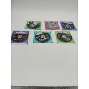 Microsoft Xbox 360 Game Lot of 6 MW3 Ghosts LEGO Star Wars Indiana Jones